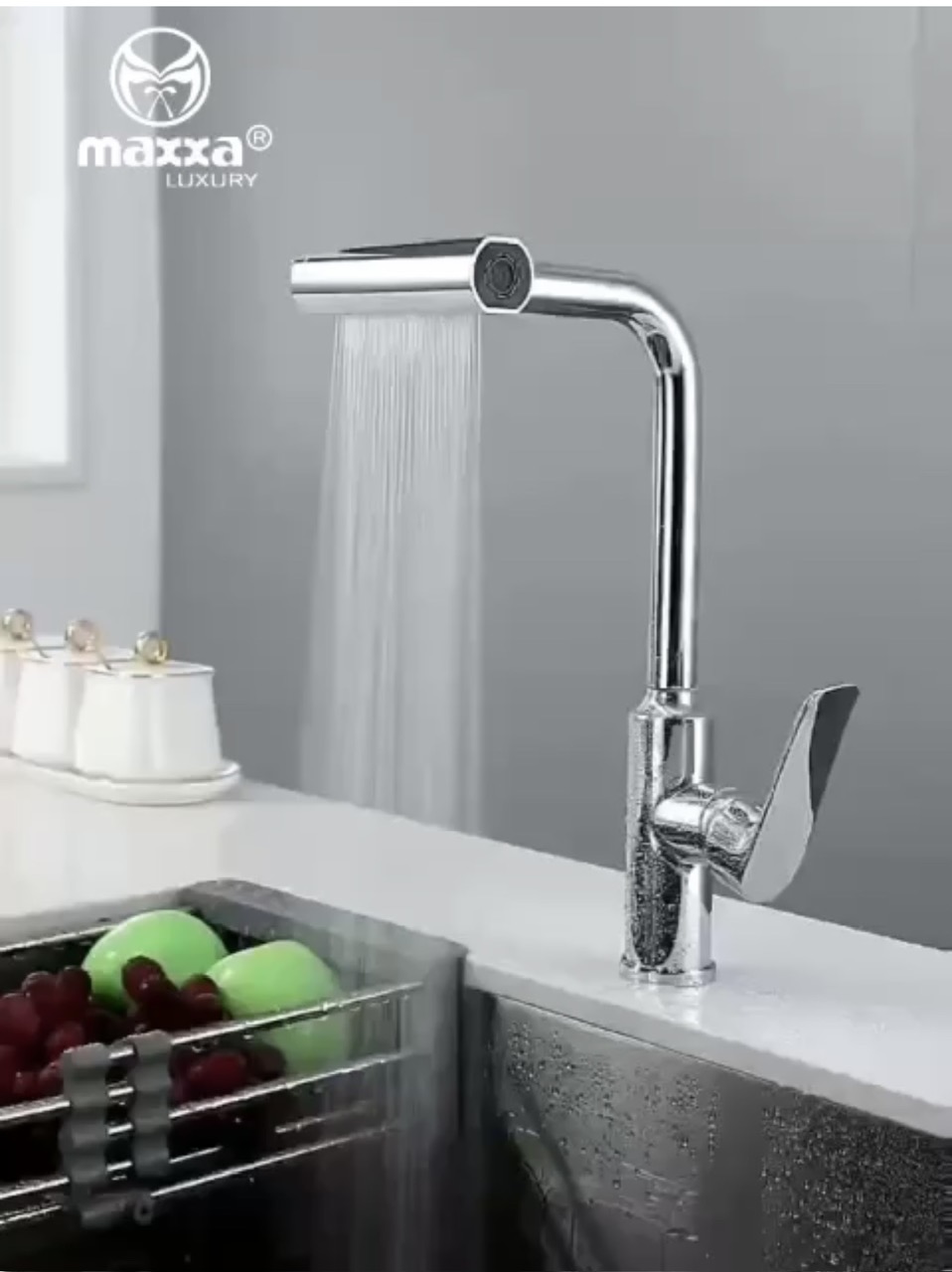 Vòi rửa bát nóng lạnh 802 Maxxa